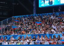 Bakı 2015: Voleybol yarışlarında bürünc medal qarşılaşması. Azərbaycan, 27 iyun 2015